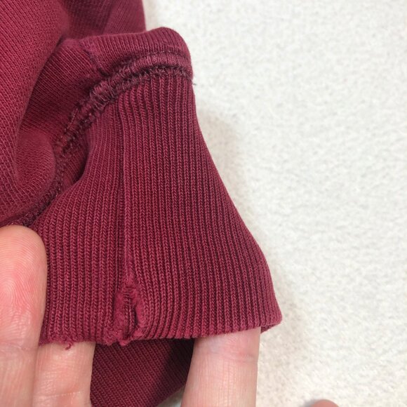 Carhartt‎ Sweater Men's M Gray Red Holbroock Bi-Color Sweatshirt Pullover - Picture 10 of 14